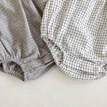 Load image into Gallery viewer, Plaid print boys clothing. Cute outfits for boys 0-2 years.