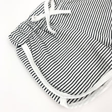 Load image into Gallery viewer, Sporty shorts that complete our toddler boys short and t-shirt summer set. Soft cotton fabrication making this set so comfortable. Elasticated waistband on the shorts. Shop our full collection of boys clothing.