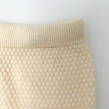 Load image into Gallery viewer, Elasticated waistband on our knitted leggings. Unisex lounge set.