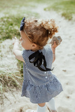 Load image into Gallery viewer, Summer clothing for babies and toddlers. Shop clothes for newborns up to 2 years. Perfect baby gifts and toddler gifts. Our gingham bloomer sets are super stylish and so adorable too.